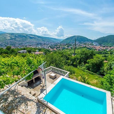 Perfect View Of Mostar - With Swimming Pool Exteriér fotografie