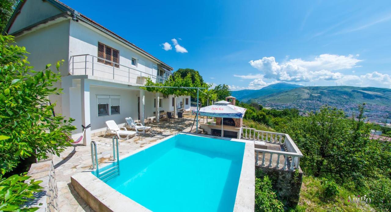 Perfect View Of Mostar - With Swimming Pool Exteriér fotografie