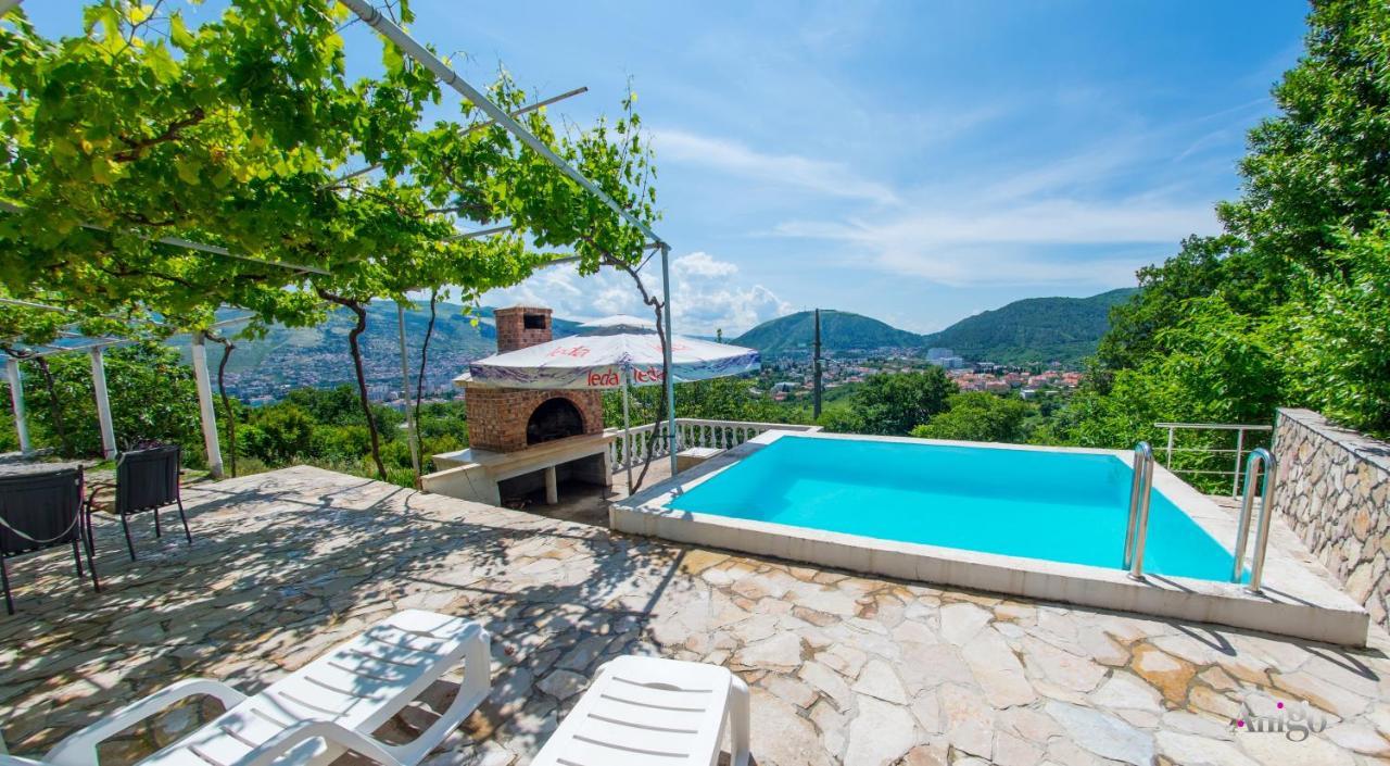 Perfect View Of Mostar - With Swimming Pool Exteriér fotografie