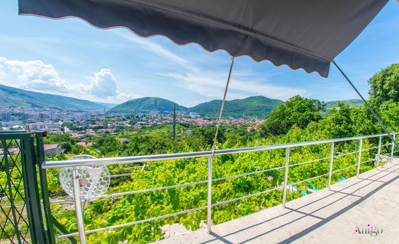 Perfect View Of Mostar - With Swimming Pool Exteriér fotografie
