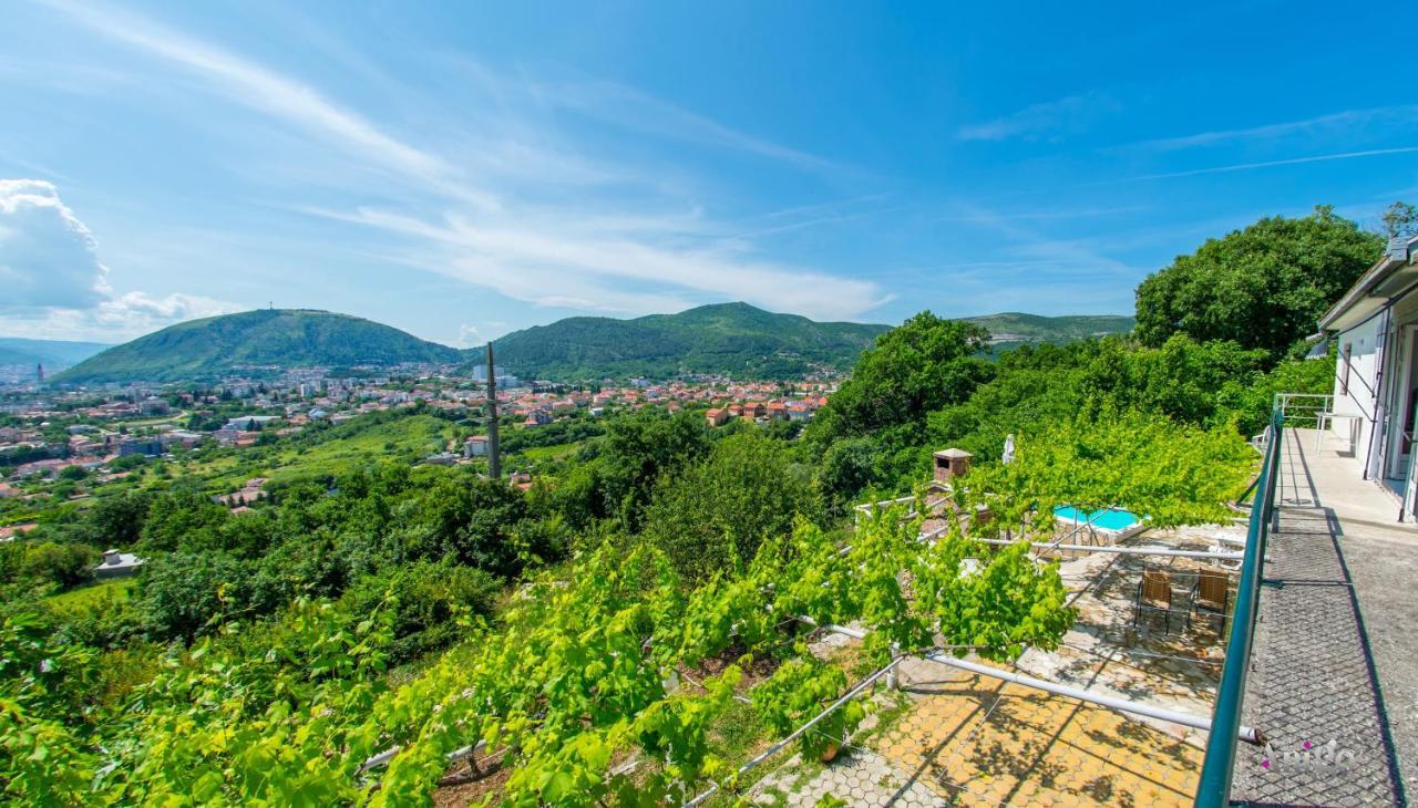 Perfect View Of Mostar - With Swimming Pool Exteriér fotografie